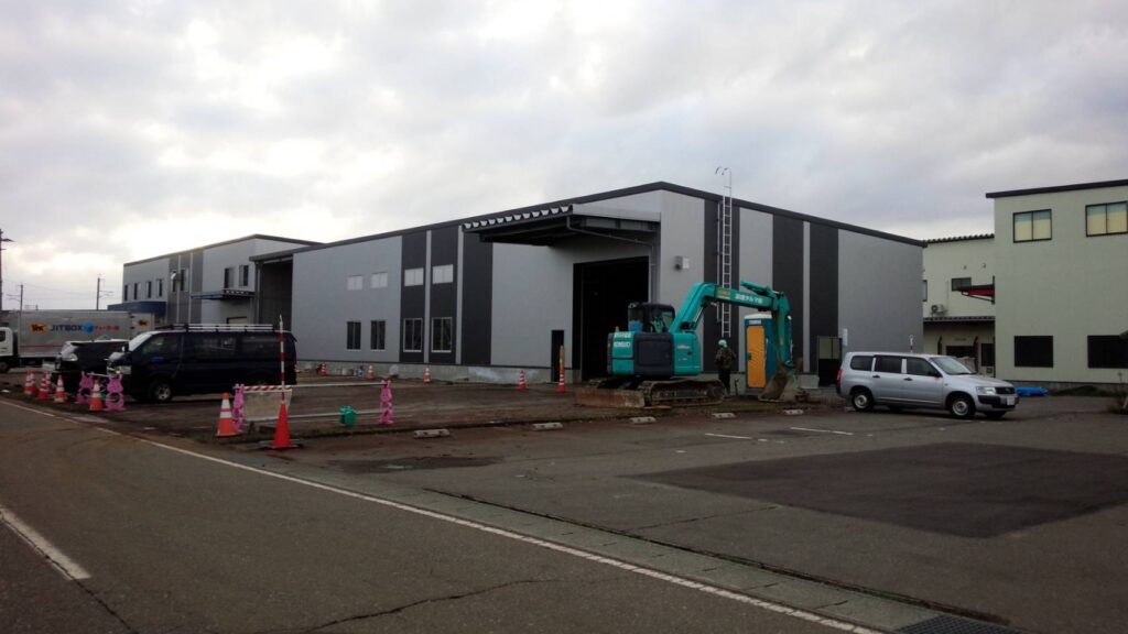 見附市・鉄骨工場新築工事